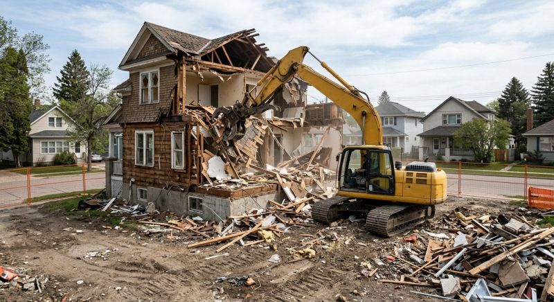House Demolition Service in Pearland, TX