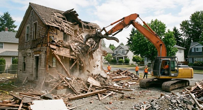 House Wrecking in Houston, TX
